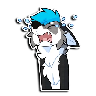 😭 emoji Ice Telegram sticker 8 of 18