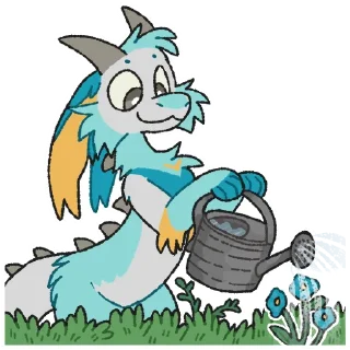 🚰 emoji Fisher the Dragon Telegram sticker 9 of 85