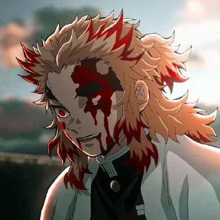 🥲 emoji Rengoku @animestickersii Telegram sticker 13 of 106