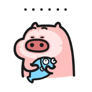 😊 emoji 乖巧的菜豬1 @kal_pc Telegram sticker 11 of 24