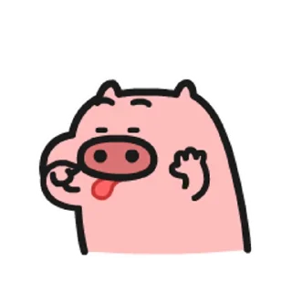 😊 emoji 乖巧的菜豬1 @kal_pc Telegram sticker 21 of 24