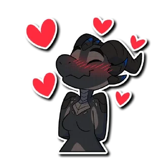 🥰 emoji Ash Telegram sticker 24 of 26