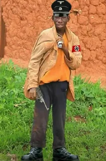 😊 emoji Unusual Nazis Telegram sticker 14 of 21