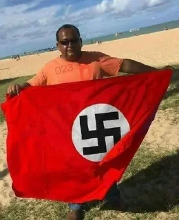 😐 emoji Unusual Nazis Telegram sticker 6 of 21