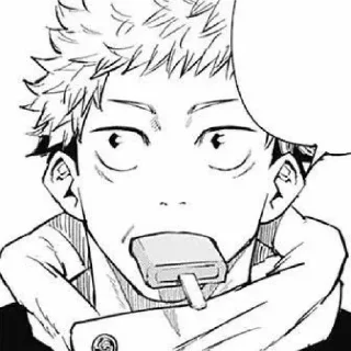 🎬 emoji Yuuji manga @sundaymusicc @melodyvirtualx Telegram sticker 14 of 60