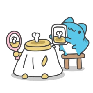 🐺 emoji Capoo Video Clip: 狗狗 Telegram sticker 11 of 13