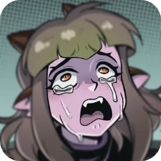 😭 emoji 𖤍~ℝ𝕒𝕥𝕙 𝔽𝕒𝕞𝕚𝕝𝕪~𖤍 - @Drach3n Telegram sticker 10 of 69