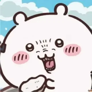😊 emoji Chiikawa Telegram sticker 8 of 19
