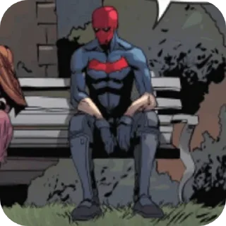 🦸 emoji Red_hood jason todd Telegram sticker 17 of 44