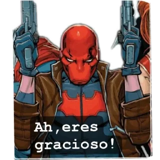 🦸 emoji Red_hood jason todd Telegram sticker 7 of 44