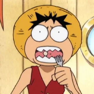 😀 emoji one piece Telegram sticker 19 of 120