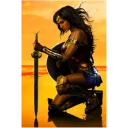 😛 emoji Wonder Woman Telegram sticker 24 of 41