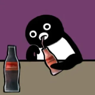 😊 emoji suica penguin Telegram sticker 14 of 50