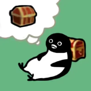 😊 emoji suica penguin Telegram sticker 7 of 50
