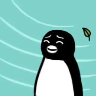 😊 emoji suica penguin Telegram sticker 10 of 50