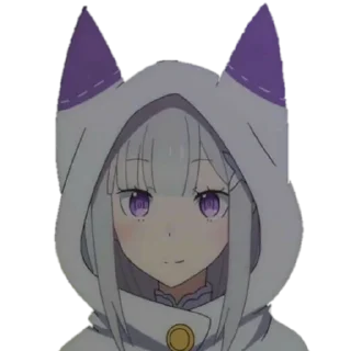 😏 emoji Re: zero @Stikersll Telegram sticker 6 of 17