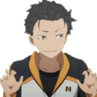 🌚 emoji Re: zero @Stikersll Telegram sticker 11 of 17