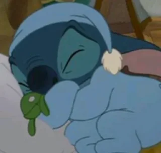 😴 emoji Stitch Telegram sticker 24 of 33