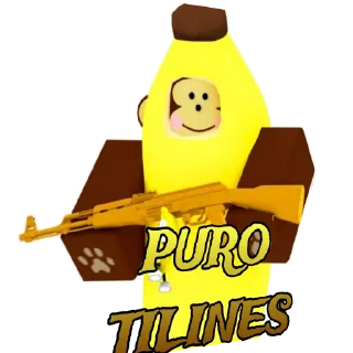 🍌 emoji TILINES🥷🏼 Telegram sticker 6 of 10