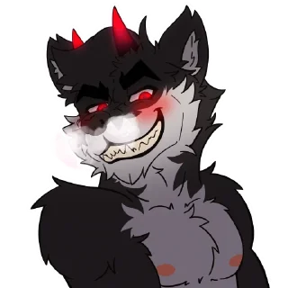 Sticker from Darkness sticker set