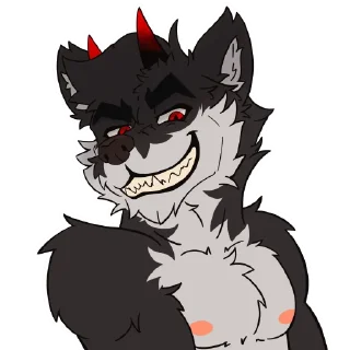 Sticker from Darkness sticker set