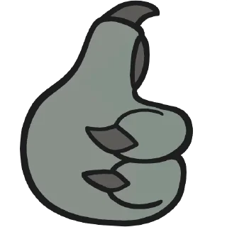 👍 emoji Aaron Avali Telegram sticker 15 of 48