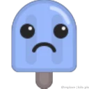 🙁 emoji Ice Pops Telegram sticker 8 of 20