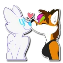 💋 emoji Ice Foxx Telegram sticker 20 of 37