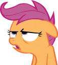 😒 emoji MLP Telegram sticker 11 of 20