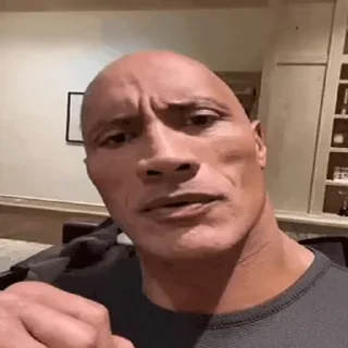 😕 emoji The Rock By: @Zack_L Telegram sticker 21 of 47