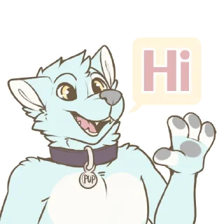 Sticker from Pup