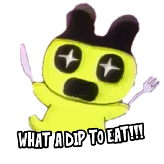 🍴 emoji Mametchi $MET @mametchi_arb Telegram sticker 11 of 23