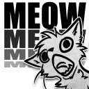 Sticker from Zuzu the Cat