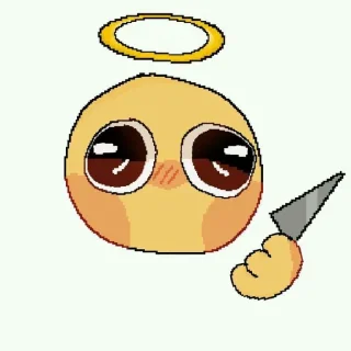 😇 emoji Caritas Amarillas Telegram sticker 16 of 120