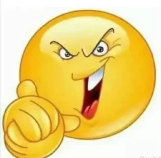 😏 emoji Las bolas amarillas de Leo Telegram sticker 17 of 58