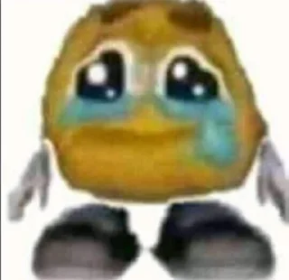 😭 emoji Las bolas amarillas de Leo Telegram sticker 22 of 58