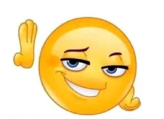 😉 emoji Las bolas amarillas de Leo Telegram sticker 13 of 58