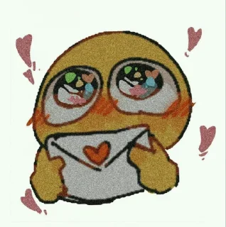 😍 emoji Caritas Amarillas Telegram sticker 9 of 120