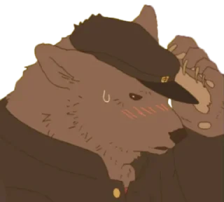 Sticker from Shirokuma Cafe