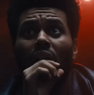 😥 emoji The Weeknd Telegram sticker 9 of 69