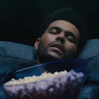 😴 emoji The Weeknd Telegram sticker 10 of 69