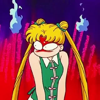 Sticker from sailor moon