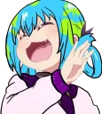 🤓 emoji Earth-chan Telegram sticker 21 of 95