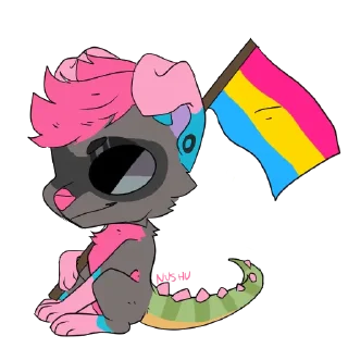 🏳️‍🌈 emoji Paxii ST Telegram sticker 15 of 100