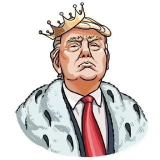 😊 emoji Donald Trump Telegram sticker 8 of 29