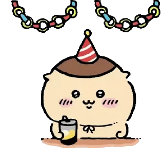😊 emoji Small Cute Chiikawa 4 (吉伊卡哇) @kal_pc Telegram sticker 18 of 24