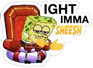 🧽 emoji SHEESH Telegram sticker 22 of 45