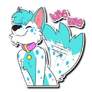 🐶 emoji Luke Telegram sticker 24 of 56