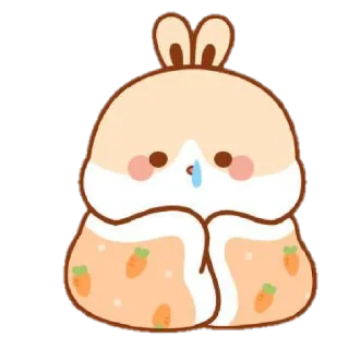🐰 emoji ᵇᵘⁿⁿʸˢ ᵏᵃʷᵃⁱⁱ✿᭄ @stickersdaManu Telegram sticker 17 of 120