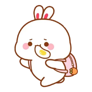 🐰 emoji ᵇᵘⁿⁿʸˢ ᵏᵃʷᵃⁱⁱ✿᭄ @stickersdaManu Telegram sticker 16 of 120